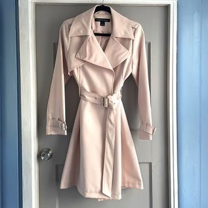 Pink and Gold Trench Coat
